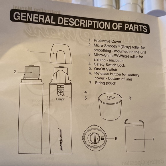 NEW LISTING Emjoi Micro Mani Device for Nails - Picture 10 of 10